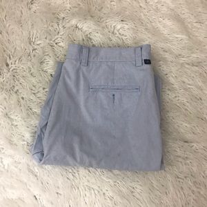 Men blue dockers flat front relaxed pants 36/30